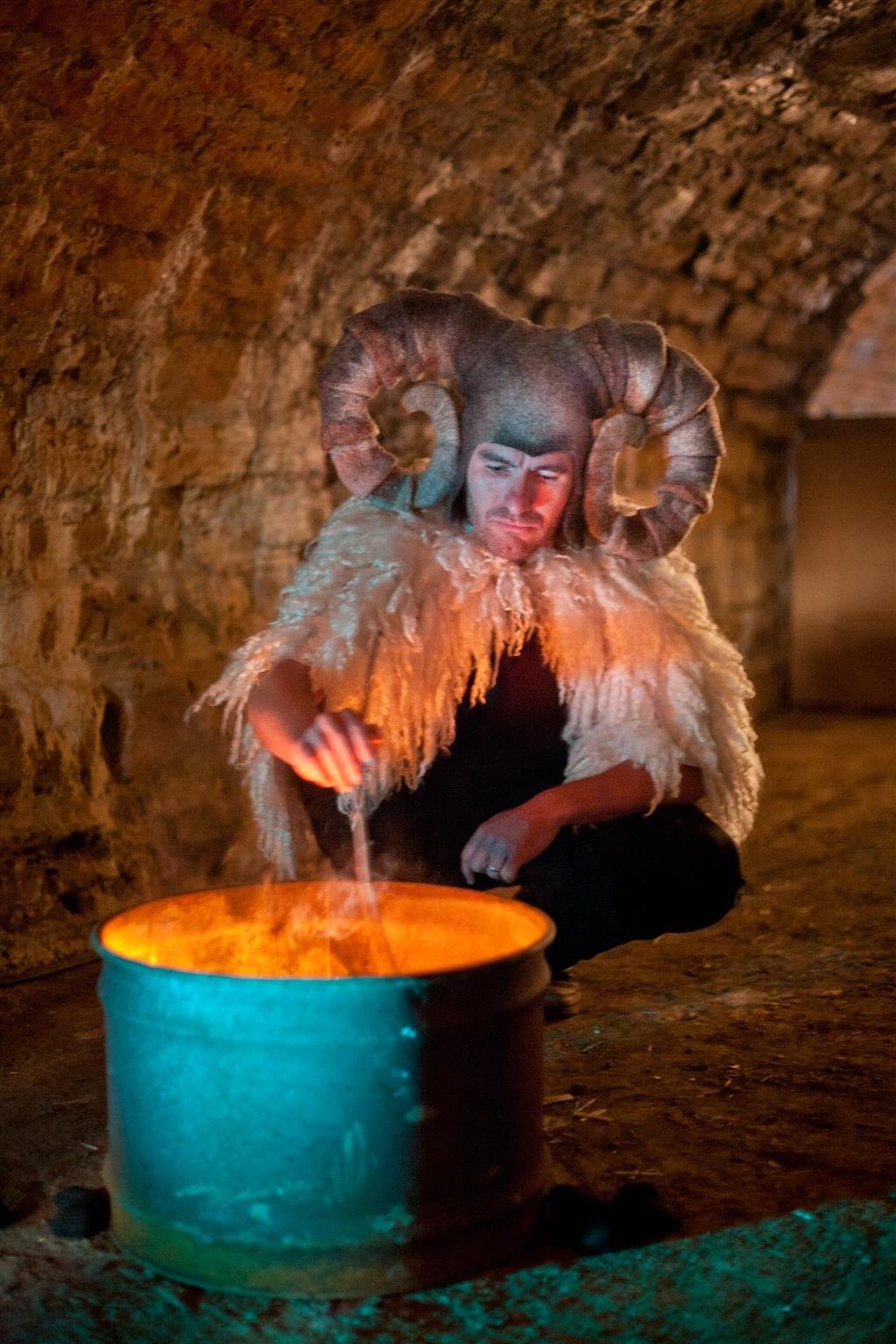 Photograph from Tales of the Tunnels by Alex Green.