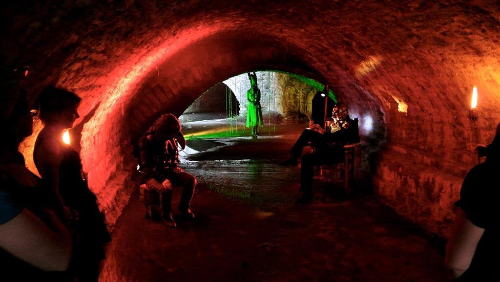 Photograph from Tales of the Tunnels by Nick St.George.