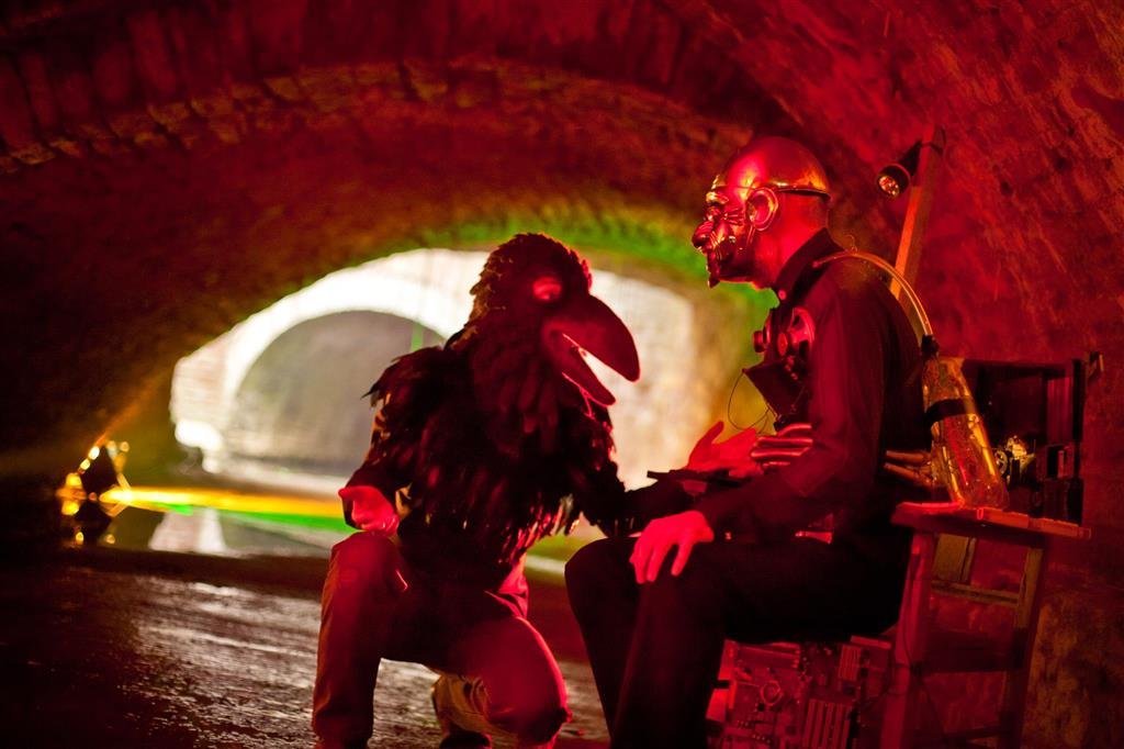 Photograph from Tales of the Tunnels by Alex Green.
